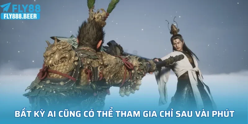 Bất kỳ ai cũng có thể tham gia và bắt đầu chỉ sau vài phút!
