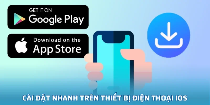 Cài đặt nhanh trên thiết bị điện thoại iOS