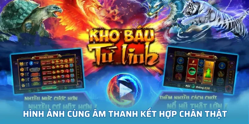 Hình ảnh cùng âm thanh kết hợp chân thật